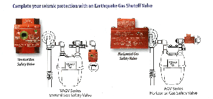 Where can you find instructions to install an earthquake gas shutoff valve?